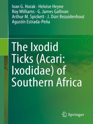 cover image of The Ixodid Ticks (Acari